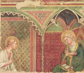 (detalle) de La Anunciación, c.1370